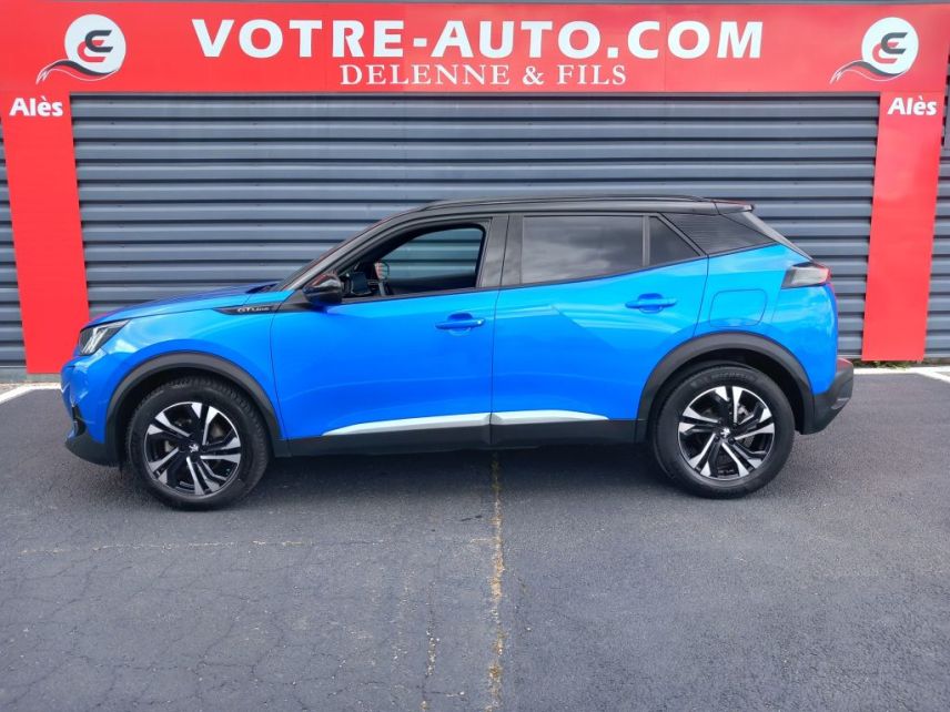 30100 : Hyundai Alès - Auto Hall - PEUGEOT 2008 GT Line - 2008 II - Bleu - Boîte automatique - Essence sans plomb
