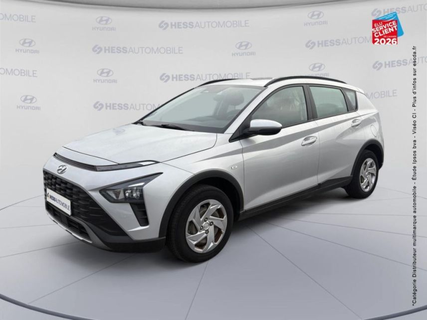 51100 : Hyundai Reims - HESS Automobile - HYUNDAI Bayon - Bayon - Sleek Silver Métal - Traction - Essence/Micro-Hybride