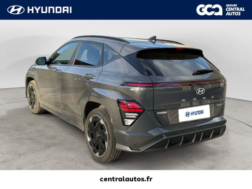 38300 : Hyundai Bourgoin-Jallieu - Groupe Central Autos - HYUNDAI KONA ELECTRIC N Line Creative - KONA ELECTRIQUE II - Gris - Automate à fonct. Continu - Courant électrique