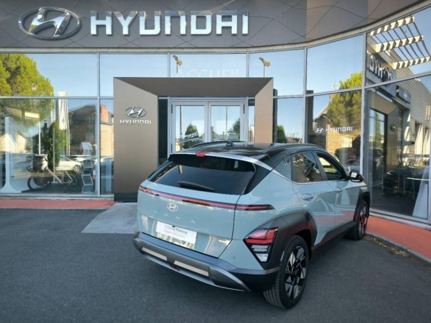 19100 : Hyundai Brive-la-Gaillarde - Garage Pouget - HYUNDAI Kona - Kona - Vert - Traction - Hybride : Essence/Electrique