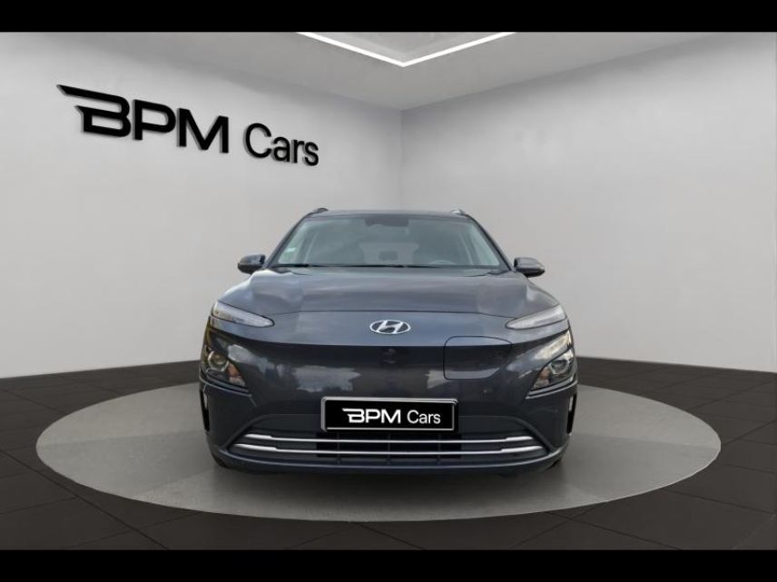 75013 : Hyundai Paris 13 - BPM Cars - HYUNDAI Kona - Kona - Dark Knight Métal - Traction - Electrique