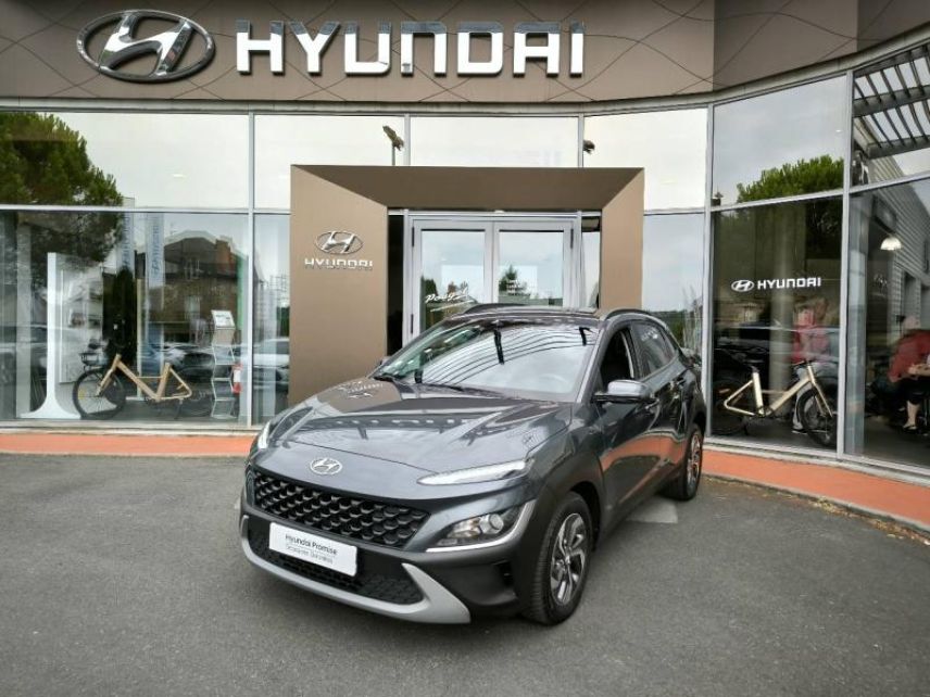 19100 : Hyundai Brive-la-Gaillarde - Garage Pouget - HYUNDAI Kona - Kona - Dark Knight Métal - Traction - Hybride : Essence/Electrique