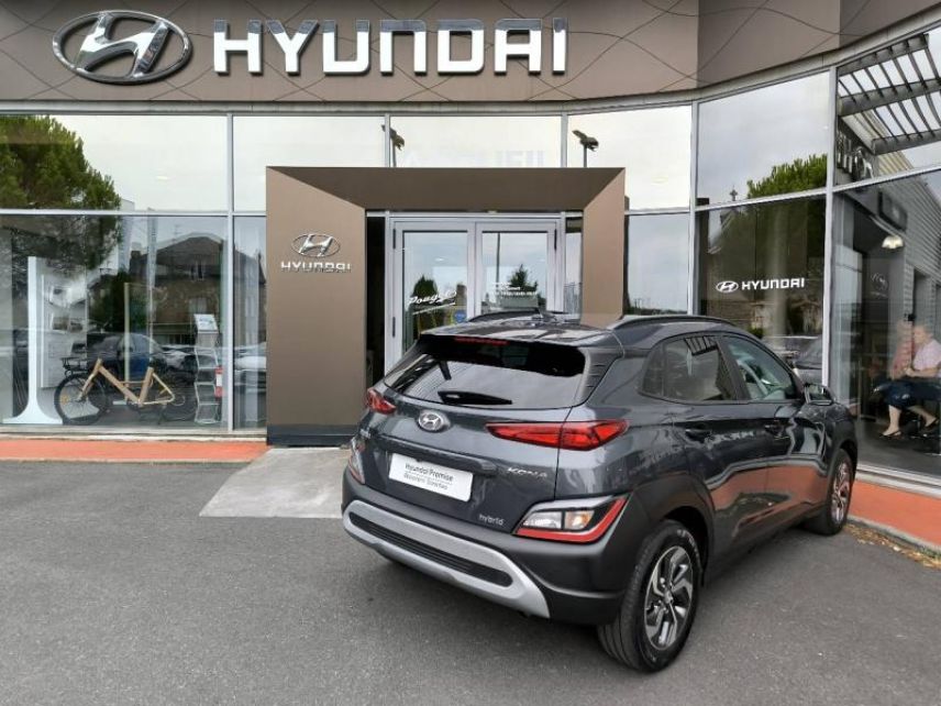 19100 : Hyundai Brive-la-Gaillarde - Garage Pouget - HYUNDAI Kona - Kona - Dark Knight Métal - Traction - Hybride : Essence/Electrique