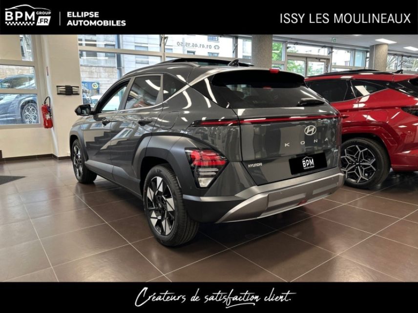 92130 : Hyundai ISSY-LES-MOULINEAUX - BPM Cars - HYUNDAI Kona - Kona - Vert - Traction - Hybride : Essence/Electrique