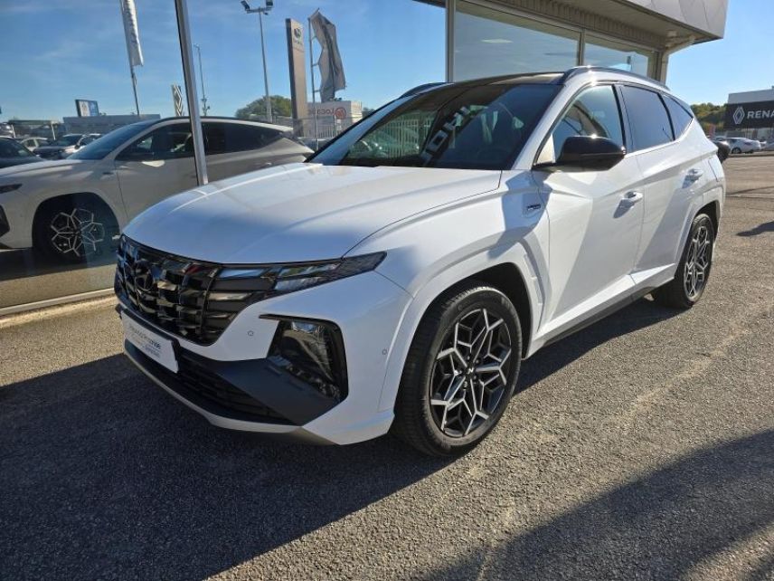 87280 : Hyundai Limoges - Motors Cars - HYUNDAI Tucson - Tucson - Serenity White Métal - Traction - Hybride : Essence/Electrique
