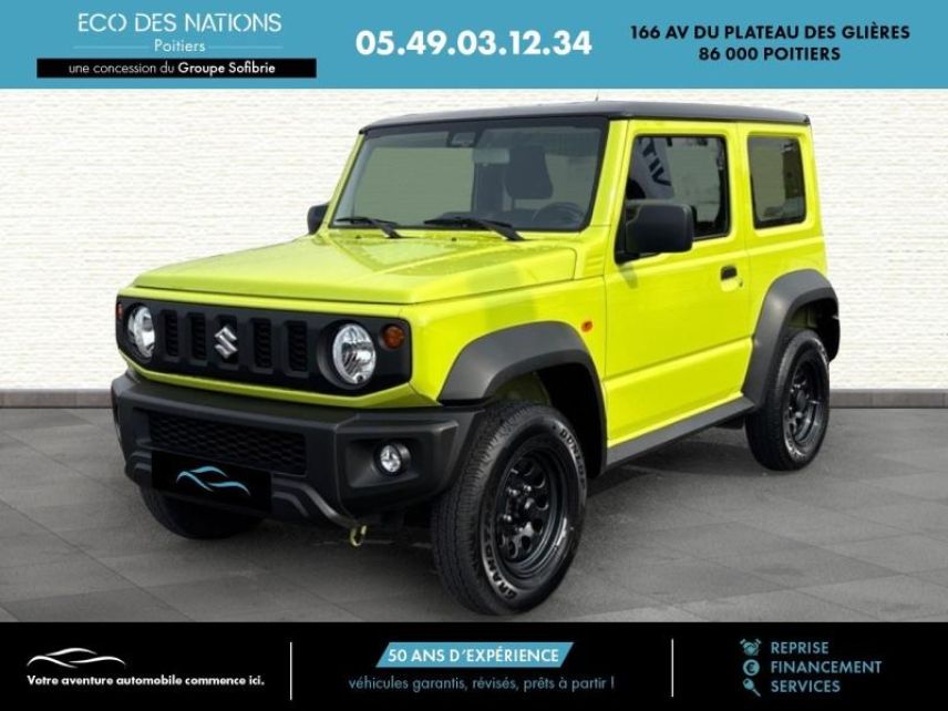 86000 : Hyundai Poitiers - Eco des Nations - SUZUKI Jimny - Jimny - Vert - Transmission intégrale - Essence