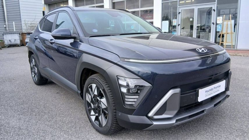 60880 : Hyundai Compiègne - Groupe PROTEA - HYUNDAI KONA Executive - KONA II - BLEU - Automate sequentiel - Essence / Courant électrique