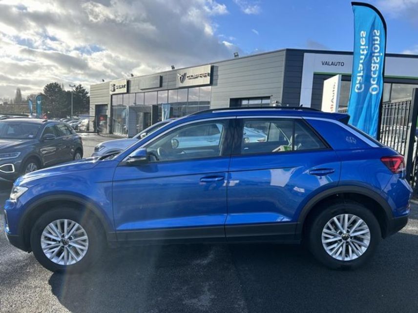 59223 : Hyundai Roncq - Valauto - VOLKSWAGEN T-roc - T-roc - BLEU RAVENNA -  - Essence
