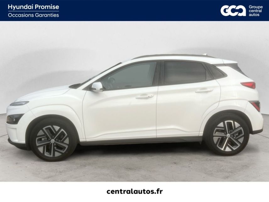 69190 : Hyundai Lyon Sud - Groupe Central Autos - HYUNDAI KONA ELECTRIC Intuitive - KONA ELECTRIQUE - Blanc - Automate à fonct. Continu - Courant électrique