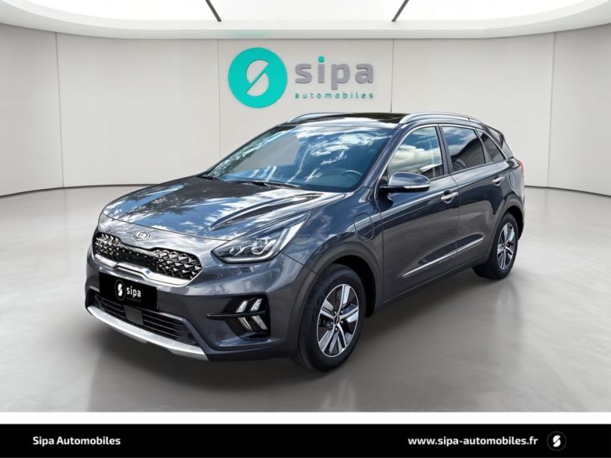 33110 : Hyundai Bordeaux Nord Le Bouscat - Sipa Automobiles - KIA NIRO Premium - NIRO - Gris - Automate sequentiel - Essence / Courant électrique