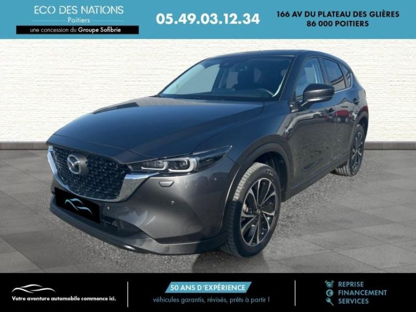 86000 : Hyundai Poitiers - Eco des Nations - MAZDA CX-5 - CX-5 - Gris fonce - Traction - Essence/Micro-Hybride
