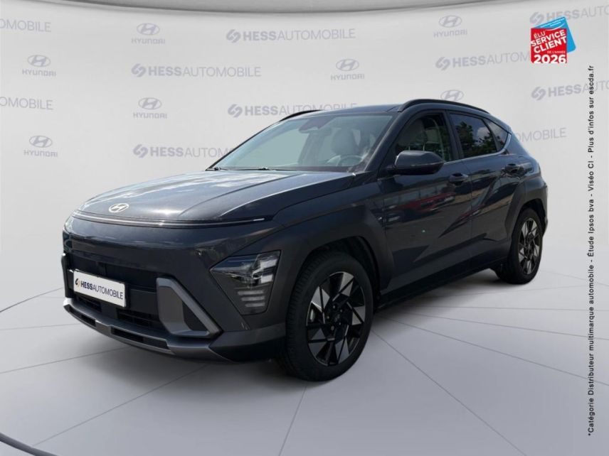51100 : Hyundai Reims - HESS Automobile - HYUNDAI Kona - Kona - Ecotronic Gray perlé métallisé - Traction - Hybride : Essence/Electrique