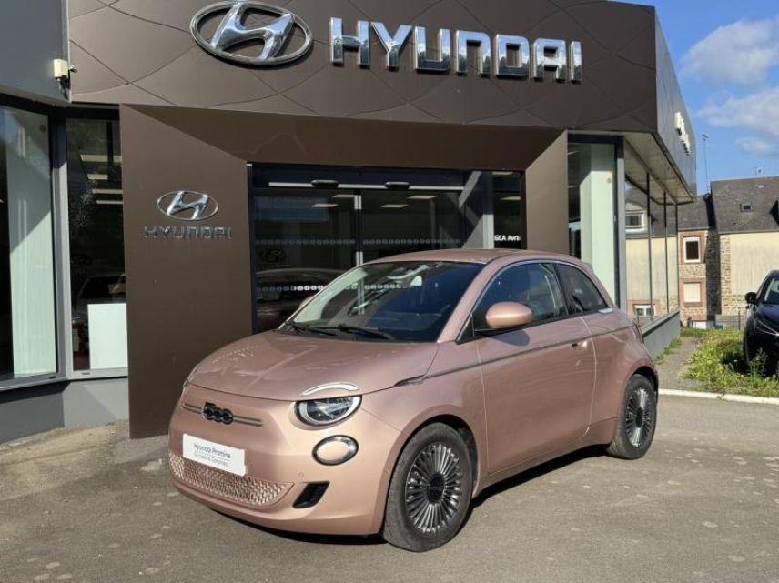 50300 : Hyundai Avranches - GCA - FIAT 500 - 500 - Blanc - Traction - Electrique