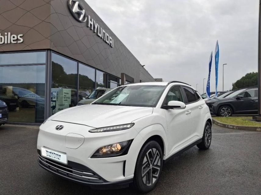 56600 : Hyundai Lorient - Auto Océane - HYUNDAI Kona - Kona - Chalk White Métal - Traction - Electrique