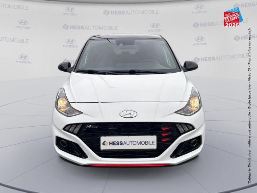 67800 : Hyundai Strasbourg - HESS Automobile - HYUNDAI i10 - i10 - Polar White/Toit/rétros Black - Traction - Essence
