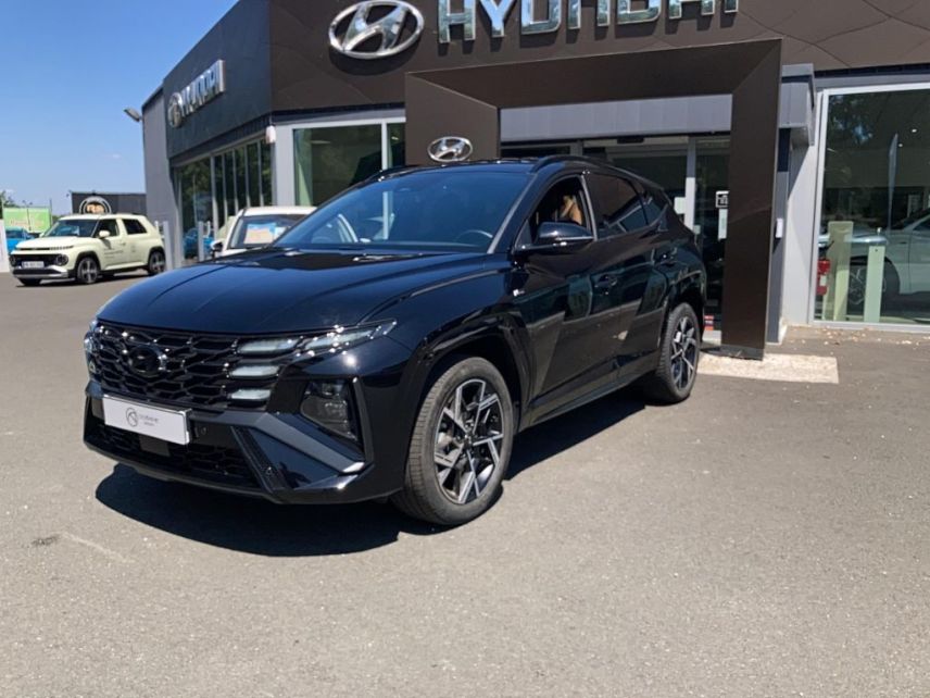 49070 : Hyundai Angers - Oceane Automobiles - HYUNDAI TUCSON N Line Creative - TUCSON IV - Noir - Boîte automatique - Essence / Courant électrique