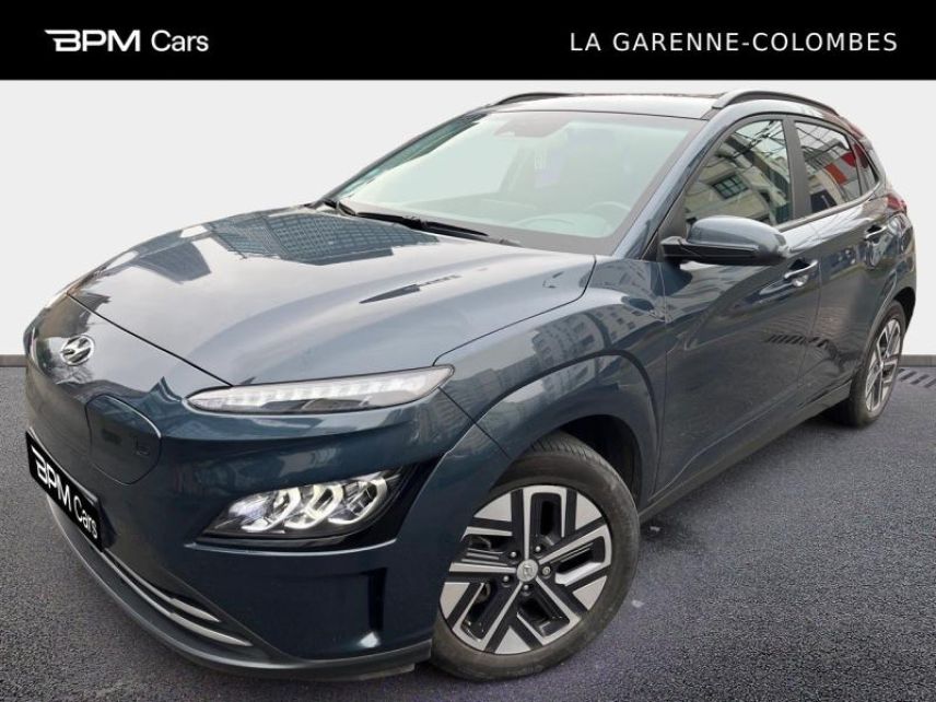 92250 : Hyundai La Garenne-Colombes - BPM Cars - HYUNDAI Kona - Kona - Teal Métal - Traction - Electrique