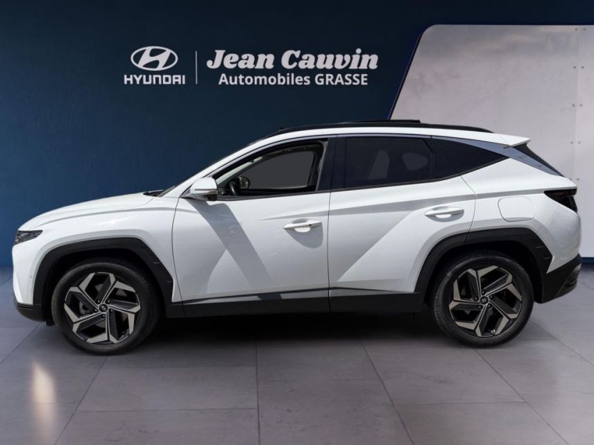 06130 : Hyundai Grasse - Garage Jean Cauvin - HYUNDAI TUCSON Executive - TUCSON IV - Blanc - Boîte automatique - Essence / Courant électrique