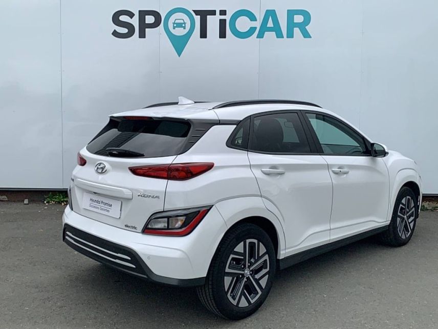 33140 : Hyundai Bordeaux Sud Villenave d&#039;Ornon - Sipa Automobiles - HYUNDAI KONA ELECTRIC Intuitive - KONA ELECTRIQUE - BLANC - Automate à fonct. Continu - Courant électrique