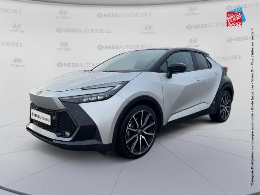 67800 : Hyundai Strasbourg - HESS Automobile - TOYOTA C-HR - C-HR - Gris Argent métallisé bi-ton+ - Transmission intégrale - Hybride : Essence/Electrique