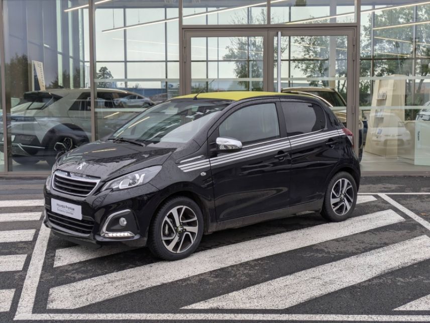 37540 : Hyundai Tours - EOS Automobiles - PEUGEOT 108 - 108 - Noir Caldera (M) - Traction - Essence