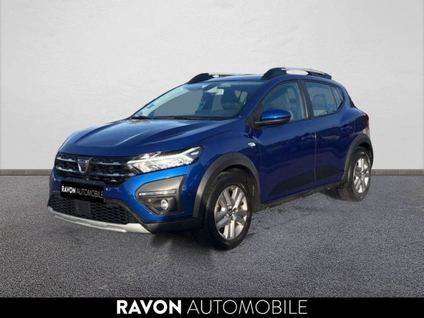 42100 : Hyundai Saint-Etienne - Ravon Automobile - DACIA SANDERO Stepway Confort - SANDERO III - Bleu - Boîte manuelle - Essence ou gaz