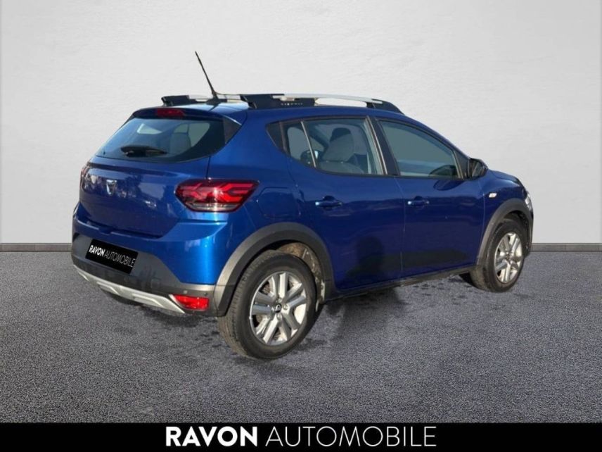 42100 : Hyundai Saint-Etienne - Ravon Automobile - DACIA SANDERO Stepway Confort - SANDERO III - Bleu - Boîte manuelle - Essence ou gaz