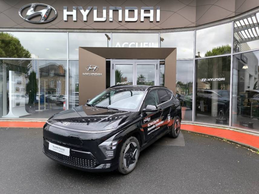 19100 : Hyundai Brive-la-Gaillarde - Garage Pouget - HYUNDAI Kona - Kona - Abyss Black perlé métallisé - Traction - Electrique