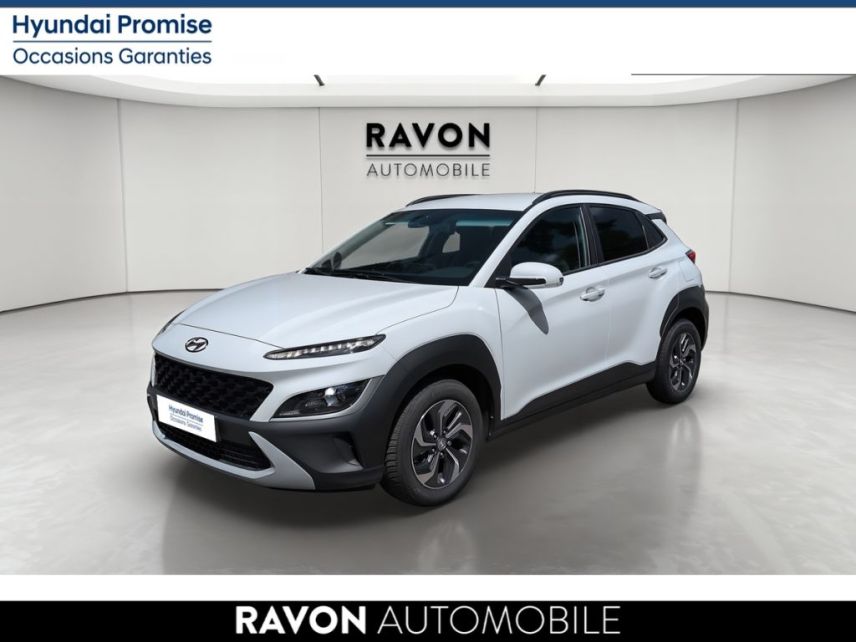 42100 : Hyundai Saint-Etienne - Ravon Automobile - HYUNDAI KONA HYBRID Intuitive - KONA - Blanc - Automate sequentiel - Essence / Courant électrique