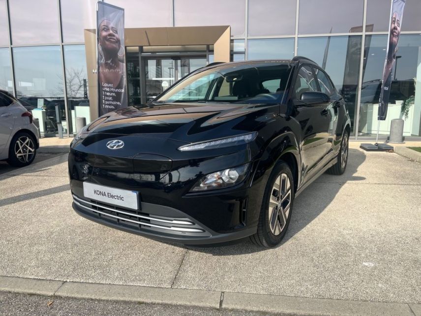 69340 : Hyundai Lyon Ouest - Groupe Central Autos - HYUNDAI KONA ELECTRIC Intuitive - KONA - NOIR  - Automate à fonct. Continu - Courant électrique