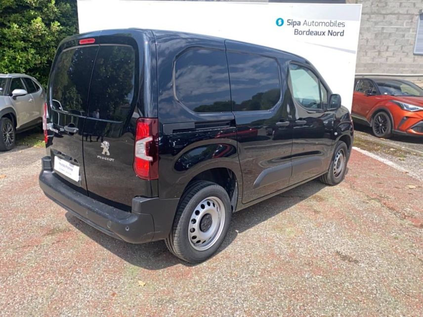 33110 : Hyundai Bordeaux Nord Le Bouscat - Sipa Automobiles - PEUGEOT PARTNER FOURGON PREMIUM - PARTNER III - Noir - Boîte automatique - Diesel