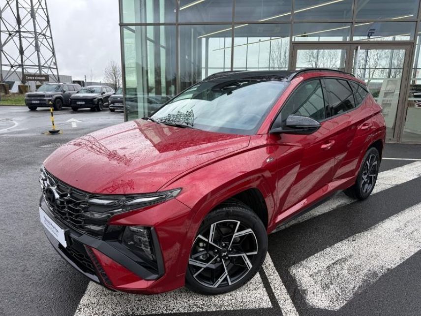 37540 : Hyundai Tours - EOS des Nations - HYUNDAI Tucson - Tucson - Ultimate Red Métal/Toit/rétros Black - Traction - Hybride : Essence/Electrique