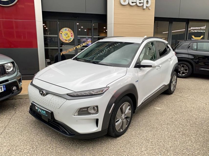 04100 : Hyundai Manosque - Pedinielli - HYUNDAI KONA ELECTRIC Executive - KONA ELECTRIQUE - BLANC - Automate à fonct. Continu - Courant électrique