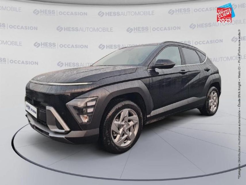 51100 : Hyundai Reims - HESS Automobile - HYUNDAI Kona - Kona - Abyss Black perlé métallisé - Traction - Essence