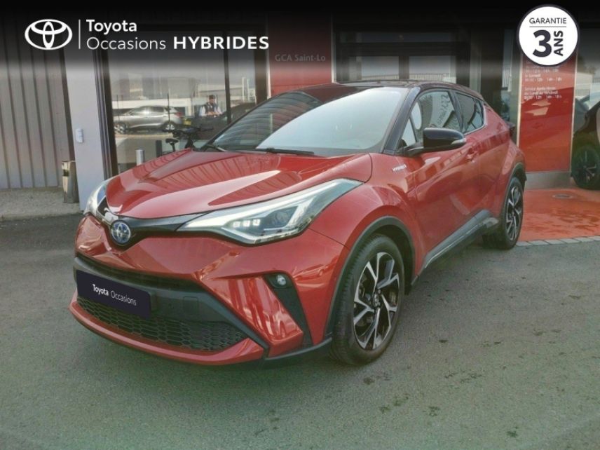 50000 : Hyundai Saint-Lô - GCA - TOYOTA C-HR - C-HR - Bi ton rouge intense noir - Traction - Hybride : Essence/Electrique
