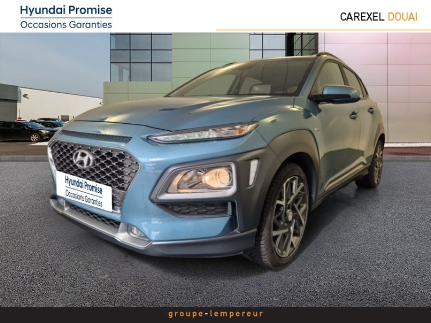 59187 : Hyundai Douai - Groupe Lempereur - HYUNDAI Kona - Kona - Bleu - Traction - Hybride : Essence/Electrique