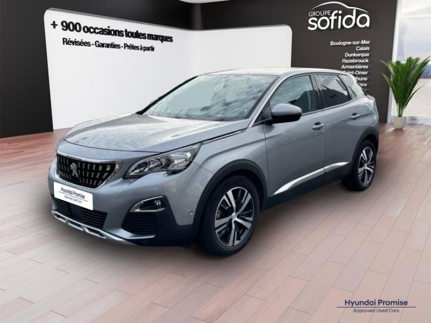 59410 : Hyundai Valenciennes - ADNH - PEUGEOT 3008 - 3008 - Gris clair - Traction - Essence