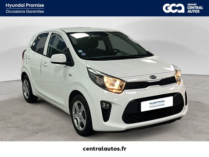 38200 : Hyundai Vienne - Groupe Central Autos - KIA PICANTO Active - PICANTO III - Blanc - Boîte manuelle - Essence sans plomb