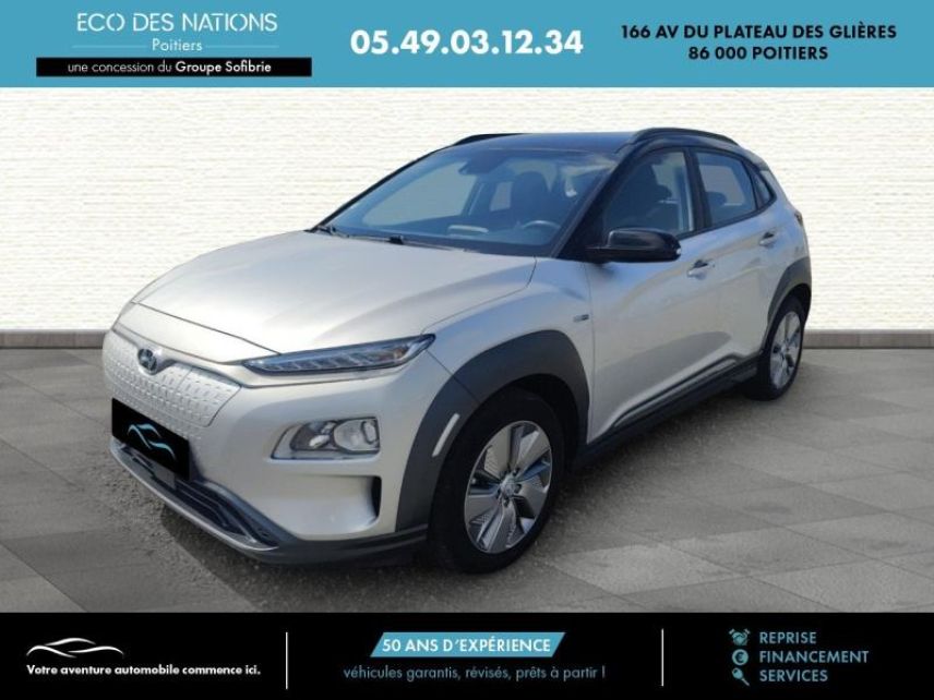 86000 : Hyundai Poitiers - Eco des Nations - HYUNDAI Kona - Kona - Gris - Traction - Electrique