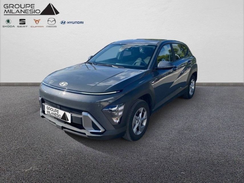 13300 : Hyundai Salon de Provence - Cap Milanesio - HYUNDAI KONA Intuitive - KONA (02/2023) - Ecotronic Gray - Automate sequentiel - Essence / Courant électrique