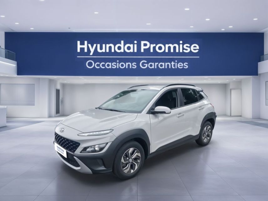 49070 : Hyundai Angers - Oceane Automobiles - HYUNDAI KONA HYBRID Intuitive - KONA - Gris - Automate sequentiel - Essence / Courant électrique