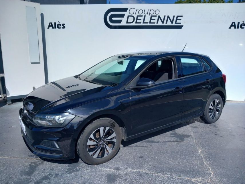 30100 : Hyundai Alès - Auto Hall - VOLKSWAGEN POLO Lounge - POLO VI - Noir - Automate sequentiel - Essence sans plomb