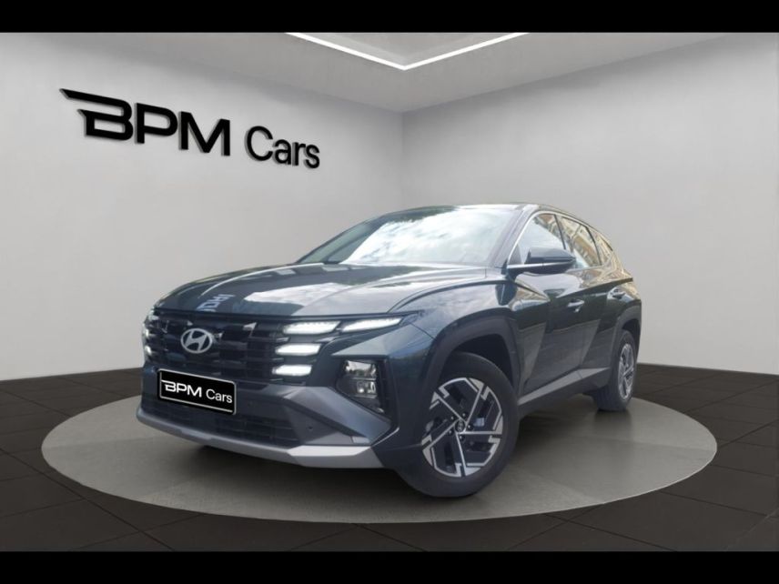92250 : Hyundai La Garenne-Colombes - BPM Cars - HYUNDAI Tucson - Tucson - Cypress Green Métal - Traction - Hybride : Essence/Electrique