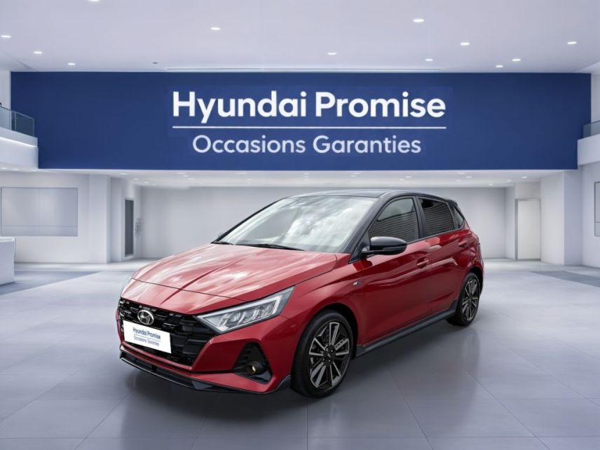 49300 : Hyundai Cholet - Océane Auto - HYUNDAI i20 N Line Michel Vaillant - i20 III - Rouge - Automate sequentiel - Essence sans plomb