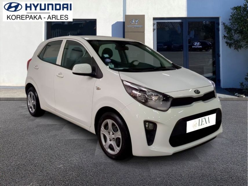 13200 : HYUNDAI Arles - Lexa Automobile - KIA PICANTO Active - PICANTO III - Blanc - Boîte manuelle - Essence sans plomb