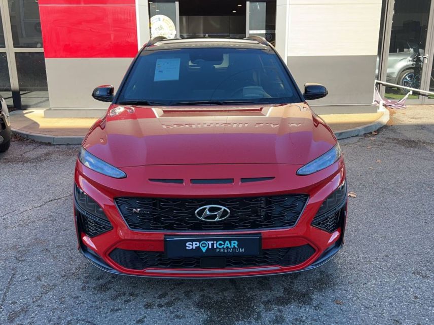 04100 : Hyundai Manosque - Pedinielli - HYUNDAI KONA N Line Executive - KONA - IGNITE RED/PHANTOM BLACK - Boîte manuelle - Essence sans plomb