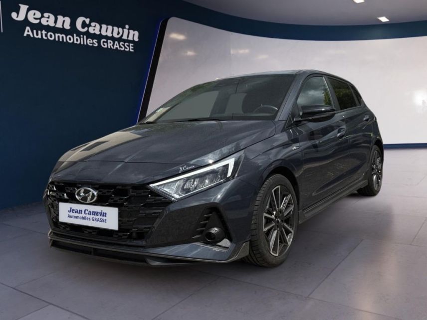 06130 : Hyundai Grasse - Garage Jean Cauvin - HYUNDAI i20 N Line Creative - i20 III - Gris - Automate sequentiel - Essence sans plomb