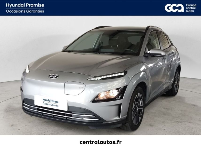 38300 : Hyundai Bourgoin-Jallieu - CENTRAL MOTOR LYON - HYUNDAI KONA ELECTRIC Intuitive - KONA ELECTRIQUE - Gris - Automate à fonct. Continu - Courant électrique
