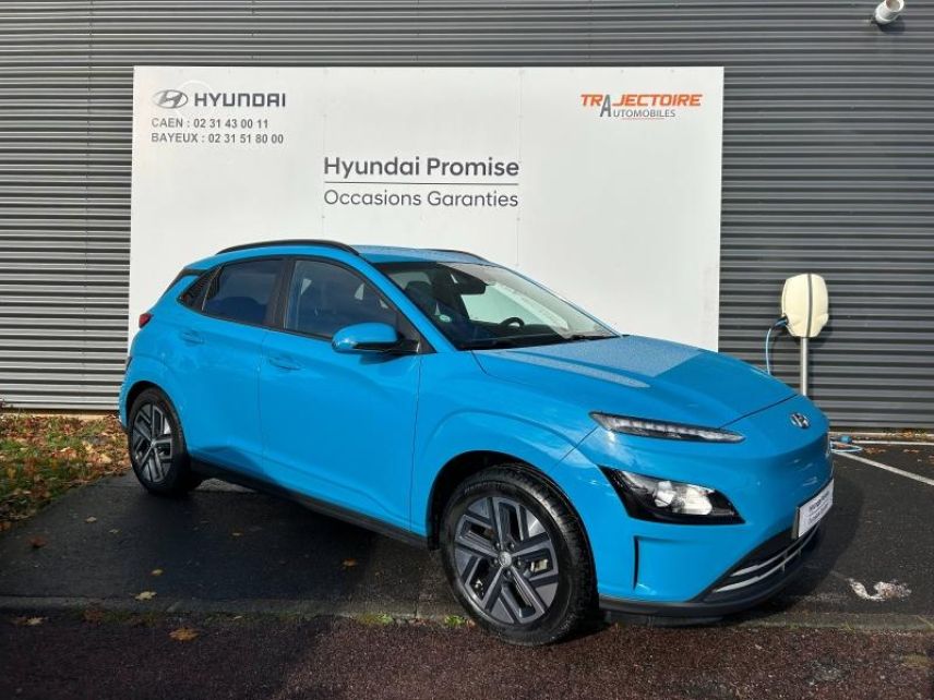14400 : Hyundai Bayeux - Trajectoire Automobiles - HYUNDAI Kona - Kona - Bleu - Traction - Electrique