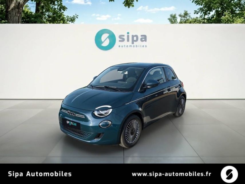 31200 : Hyundai TOULOUSE NORD - AUTO NORD - FIAT 500e BERLINE Nouvelle 500 - 500 III ELECTRIQUE - Ocean Green - Automate à fonct. Continu - Courant électrique